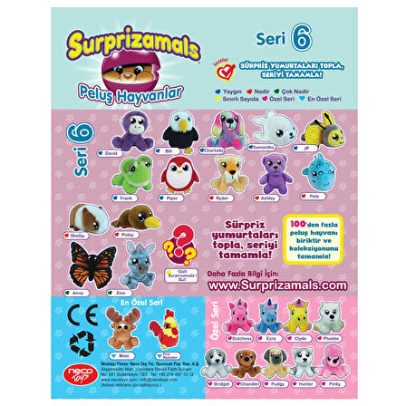 Surprizamals Surpriz Yumurta Seri 6