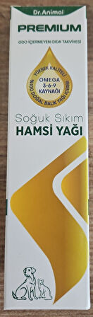 Dr. Animal Premium Soğuk Sıkım Hamsi Yağı