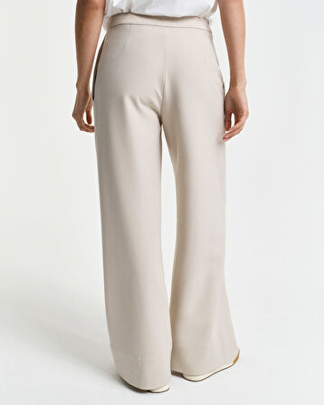 GANT Kadın Bej Straight Fit Pantolon