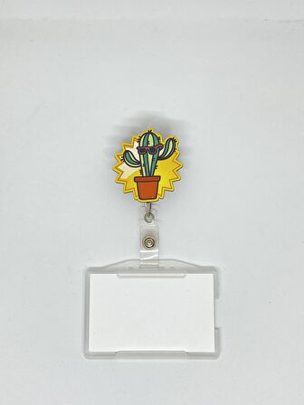 Kaktüs Temalı Yoyo Kartlık