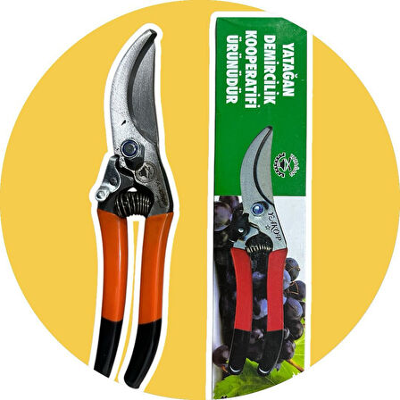 Zargana  Budama Makası 225mm Dövme Çelik Yatağan Koop.