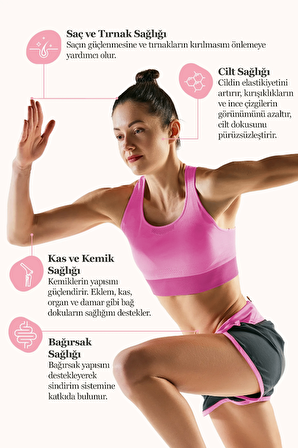 Collagen Peptides – Onarıcı Destek – Katkısız Içerik – Nötr Tat – 300 gr