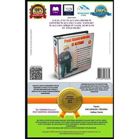 ADAN ZYE İLAÇLAMA ŞİRKETİ EĞİTİMİ İLAÇLAMA NASIL YAPILIR İLAÇLAMA İŞİNE NASIL BAŞLANIR EKİTAP
