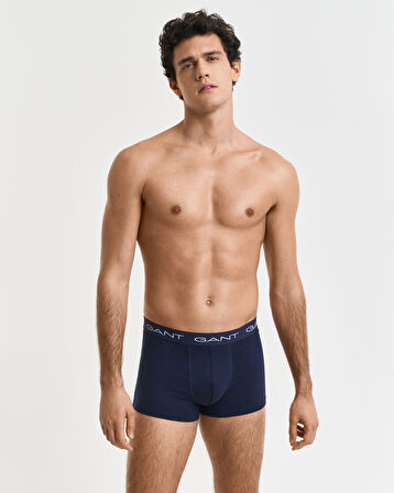 GANT Erkek Lacivert Slim Fit Boxer