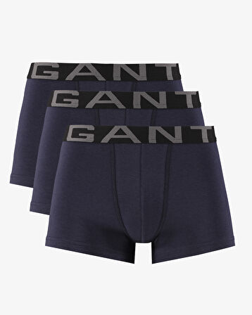 GANT Erkek Lacivert 3'lü Boxer