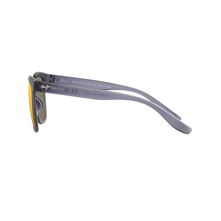 Maui Jim MJ 0602S 002 55 Unisex Kare Gri Kemik Güneş Gözlüğü
