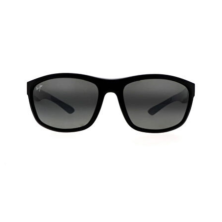 Maui Jim MJ 0869S 001 62 Aynalı Polarize Erkek Yastık Siyah Kemik Güneş Gözlüğü