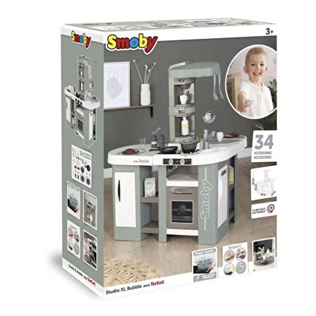 NessiWorld7600311053 Tefal Studio Mutfak  XL Bubble-Smoby