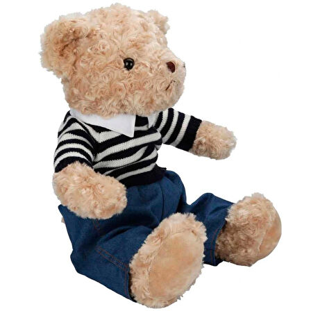 Nessiworld 4807 Kıyafetli Peluş Ayı Teddy Bear 37 cm -Sunman