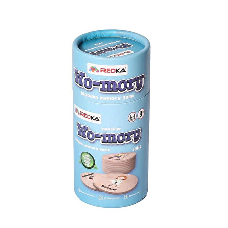 NessiWorld RD5644 Redka Wo-mory Ahşap Hafıza Oyunu