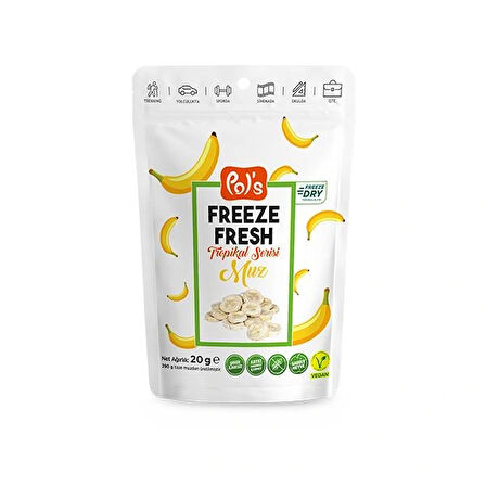 Nessiworld Pol’s Freeze Fresh Muz 20 g