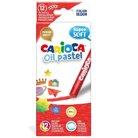 Nessiworld Carioca Yağlı Pastel Boya Kalemi 12'Li