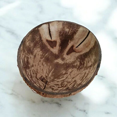Uretti - Okay 5711 5476 El Yapımı Gerçek Hindistan Cevizi Kase / Doğal Dekoratif Tabak