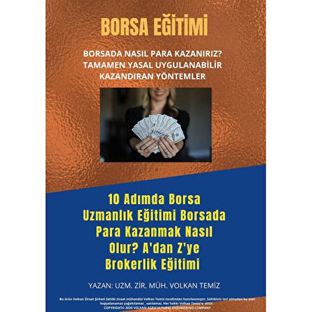 10 ADIMDA BORSA UZMANLIK EĞİTİMİ BORSADA PARA KAZANMAK NASIL OLUR ADAN ZYE BROKERLİK EĞİTİMİ