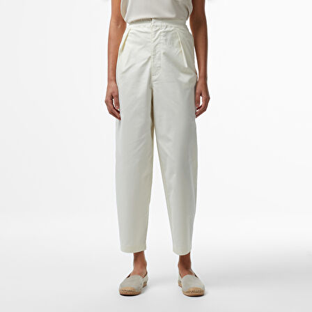 Nautica Kadın Krem Relaxed Fit Pantolon