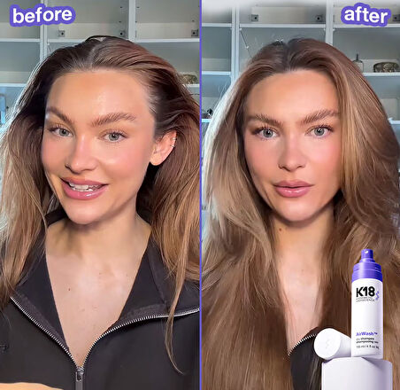 K18 Airwash Kuru Şampuan - Yağlanmayı Azaltır + Kokuyu Ortadan Kaldırır 47 ml 