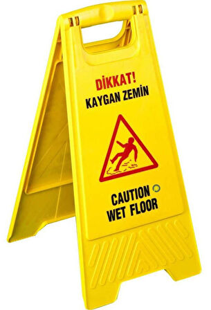 Omnisoft UCTM KZ100 Kaygan Zemin Uyarı Levhası 6 Adet