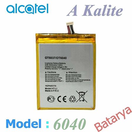 Alcatel 6040 6037 Batarya One Touch Ot-6037 Ot-6040 Ot-6033