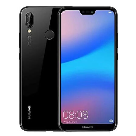 Huawei P20 Lite Black 64GB Yenilenmiş B Kalite (12 Ay Garantili)