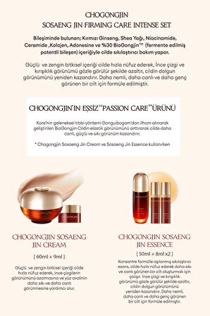 Oryantal Bitkisel İçerikli Yaşlanma Karşıtı Bakım Seti CHOGONGJIN Sosaeng Firming Care Intense Set