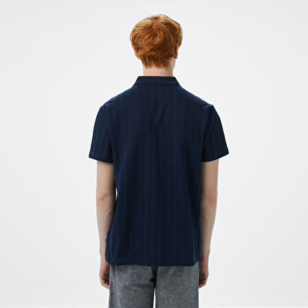 Nautica Erkek Lacivert Classic Fit Polo