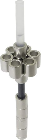 Metal Dönüştürülebilir Fidget Magnetic Pen-Silver