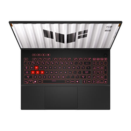 Asus TUF Gaming A16 Ryzen 9-8940HX 32-GBDDR5 2 TBSSD RTX5070 (8GB-115W-GDDR7) 16" WQXGA 165Hz Windows 11 Home + HMF Sırt Çantası FA608PP-QT031HMF29