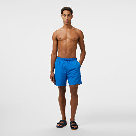 Nautica Erkek Mavi Regular Fit Suda Renk Değiştiren Deniz Şortu