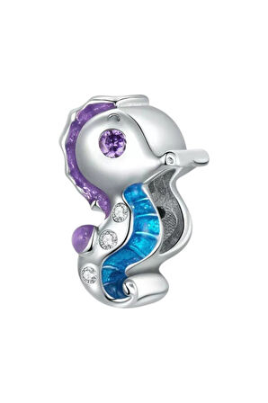 Yavru Deniz Atı Charm | 925 Ayar Gümüş