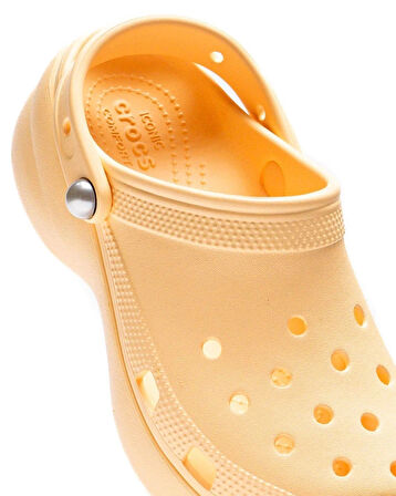 crocs 211231-78Z CLASSIC PLATFORM PEARL CLOG SPOR TERLİK SANDALET