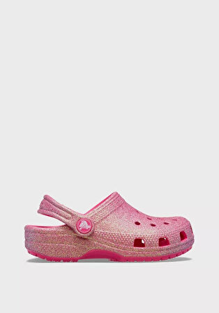 crocs 210986-6ZQ CLASSIC IRIDESCENT GLITTER ÇOCUK TERLİK SANDALET