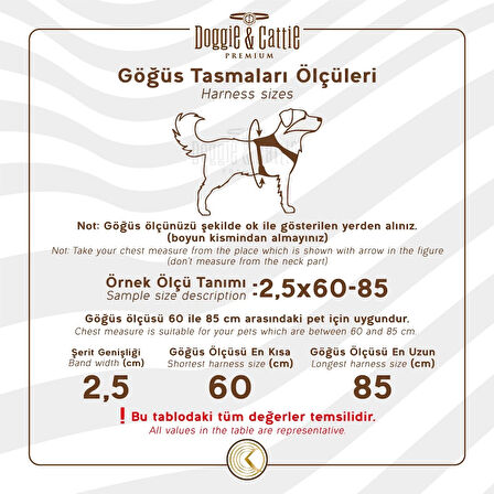 Doggie Comfort Ronin Köpek Bel Tasması 3cm-75 x 85 cm 3X-Large Mavi