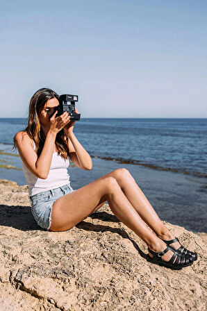 igora S10259-002 BIARRITZ MATE Kadın TERLK SANDALET