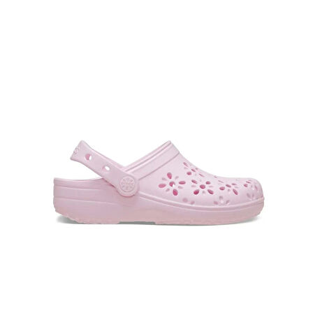 crocs 210944-6ZW CLASSIC FLORAL CUT OUT CLOG BEBEK TERLİK SANDALET