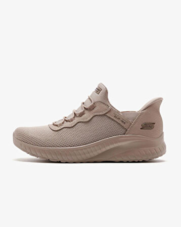 Sketchers 117500 TAN SLIP-INS: BOBS SQUAD CHAOS GÜNLÜK SPOR AYAKKABI