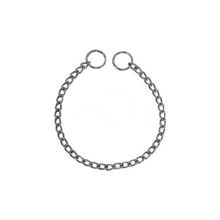 Doggie Eğitim Serisi Zincirli Köpek Boyun Tasması 3,5x65 cm Chrome