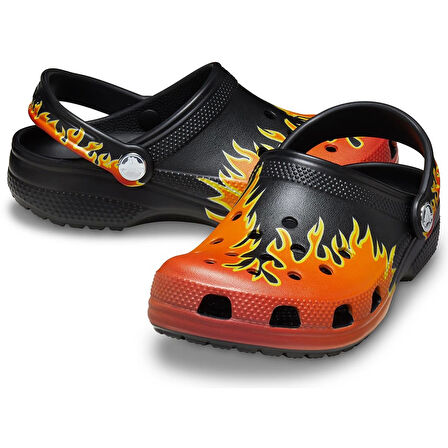 croc 211214-0C4 CLASSIC FLAMES CLOG ÇOCUK SANDALET