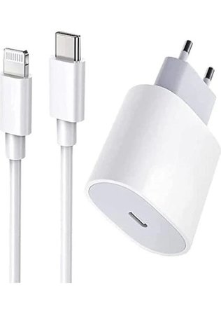25W Iphone Uyumlu Hızlı Şarj Aleti Adaptör + Kablo 11/12/13/14 Telefon Tüm Modelleri