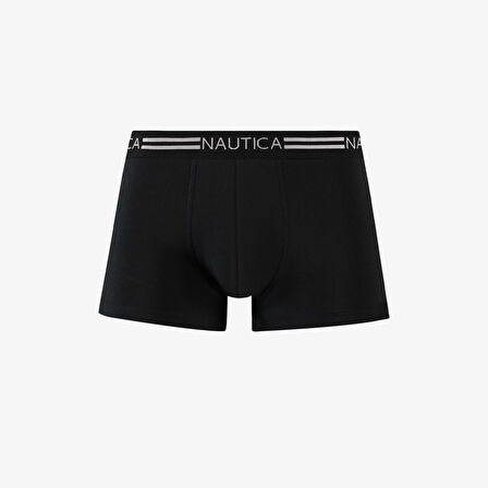 Nautica Erkek Siyah Standart Fit 3'lü Boxer