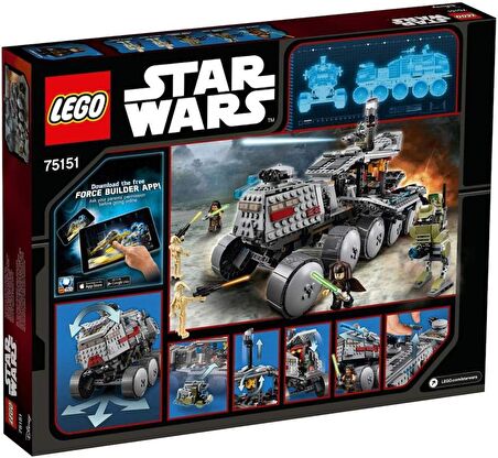 Lego 75151 Star Wars  Clone Turbo Tank