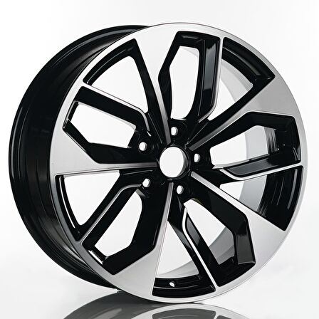 EMR-A162-01 8.0x18"-5x112 ET45 66.45 Black Diamond Jant (4 Adet)