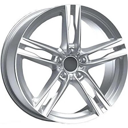 EMR-A182-01 8.5x19" -5x120 ET33 72.6 Silver Jant (4 Adet)