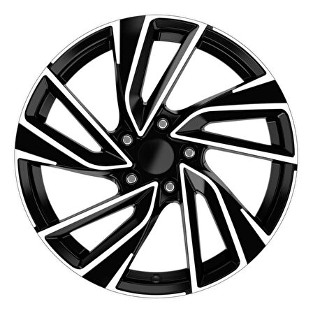 EMR-DY729-04 8.0x19-5x112 ET45 57.1 Black Diamond Jant (4 Adet)