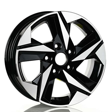 EMR-A307-01 6.0x15"-5x114.3 ET40 67.1 Black Diamond Jant (4 Adet)