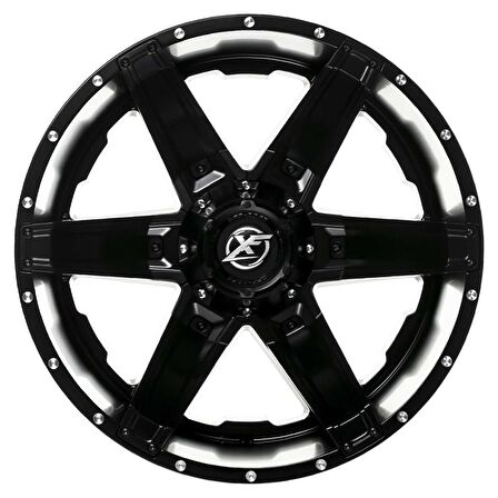 EMR-214-01 12.0x20-6x139.7 ET-44 110 Matt Black Jant (4 Adet)
