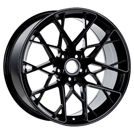 EMR-O10-06 9.5×19-5×114.3 ET38 73.1 GLOSS BLACK PAINTED Jant (4 adet)