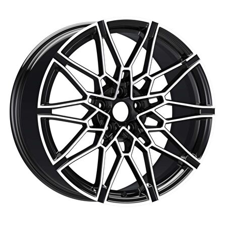 EMR-A339-04 9.5x19"-5x120 ET40 72.6 Black Diamond Jant (4 Adet)