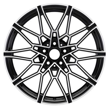 EMR-A339-04 9.5x19"-5x120 ET40 72.6 Black Diamond Jant (4 Adet)