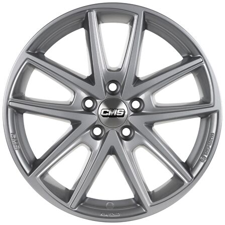 CMS-1186-01 6.5x16"-5x100 ET47 57.1 Racing Silver Jant (4 Adet)