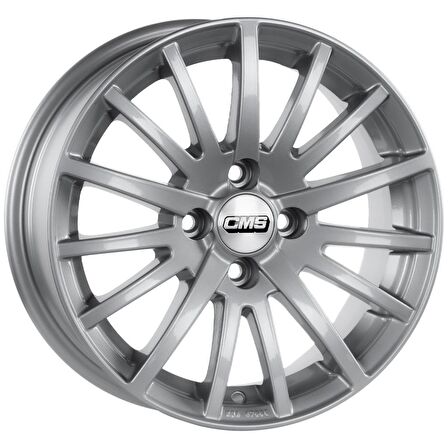 CMS-465-05 6.5x15"-4x108 ET15 65.1 Racing Silver Jant (4 Adet)